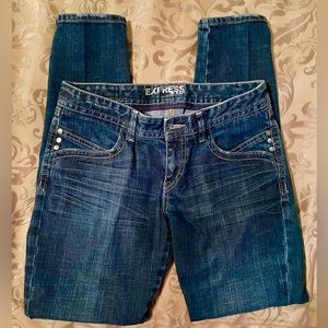 EXPRESS Ankle Jeans w/ Zippered Ankles!